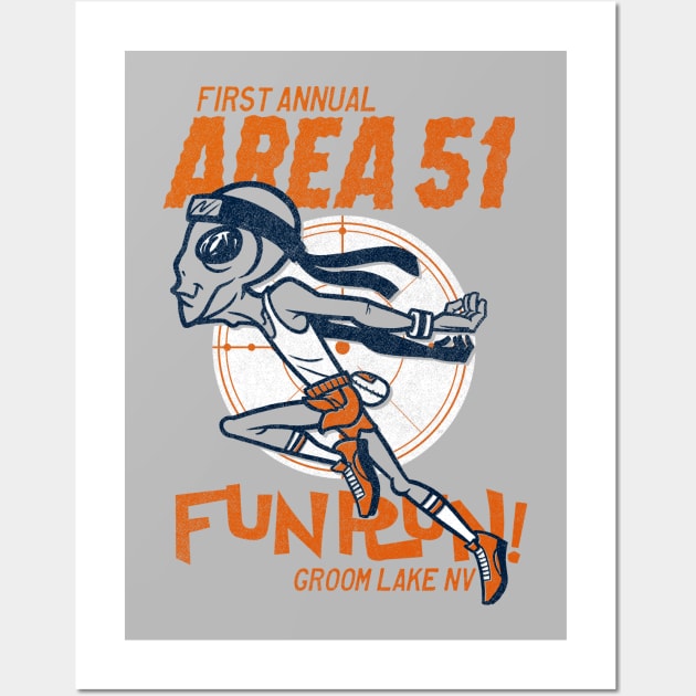 1st annual Area 51 fun run Wall Art by GiMETZCO!